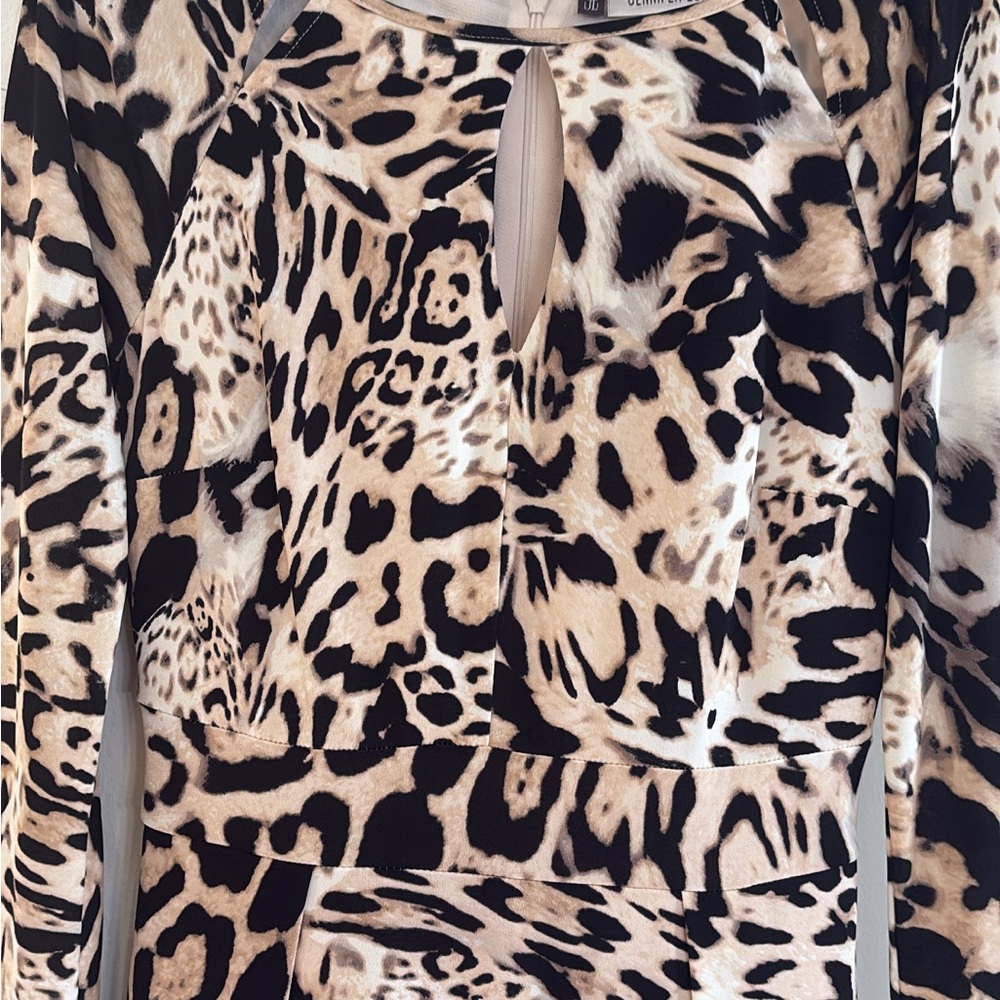 Jennifer Lopez Leopard Print Dress